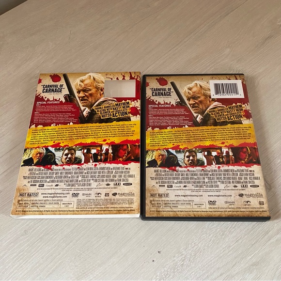 Hobo With A Shotgun DVD 2 Disc Collector’s Edition Slipcase Rutger Hauer - Picture 5 of 5